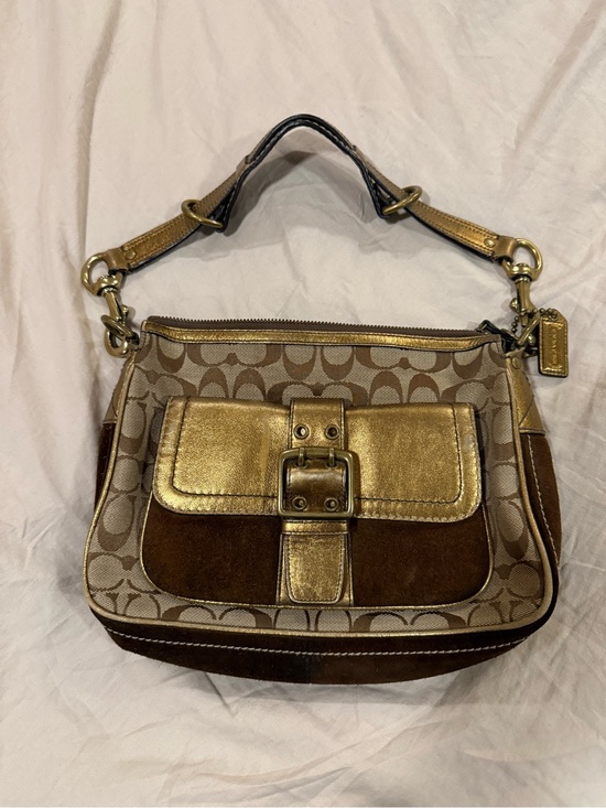 *Special Edition* Coach SoHo  Shoulder Bag with metallic trim